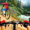 Real Mountainbike Downhill 3D